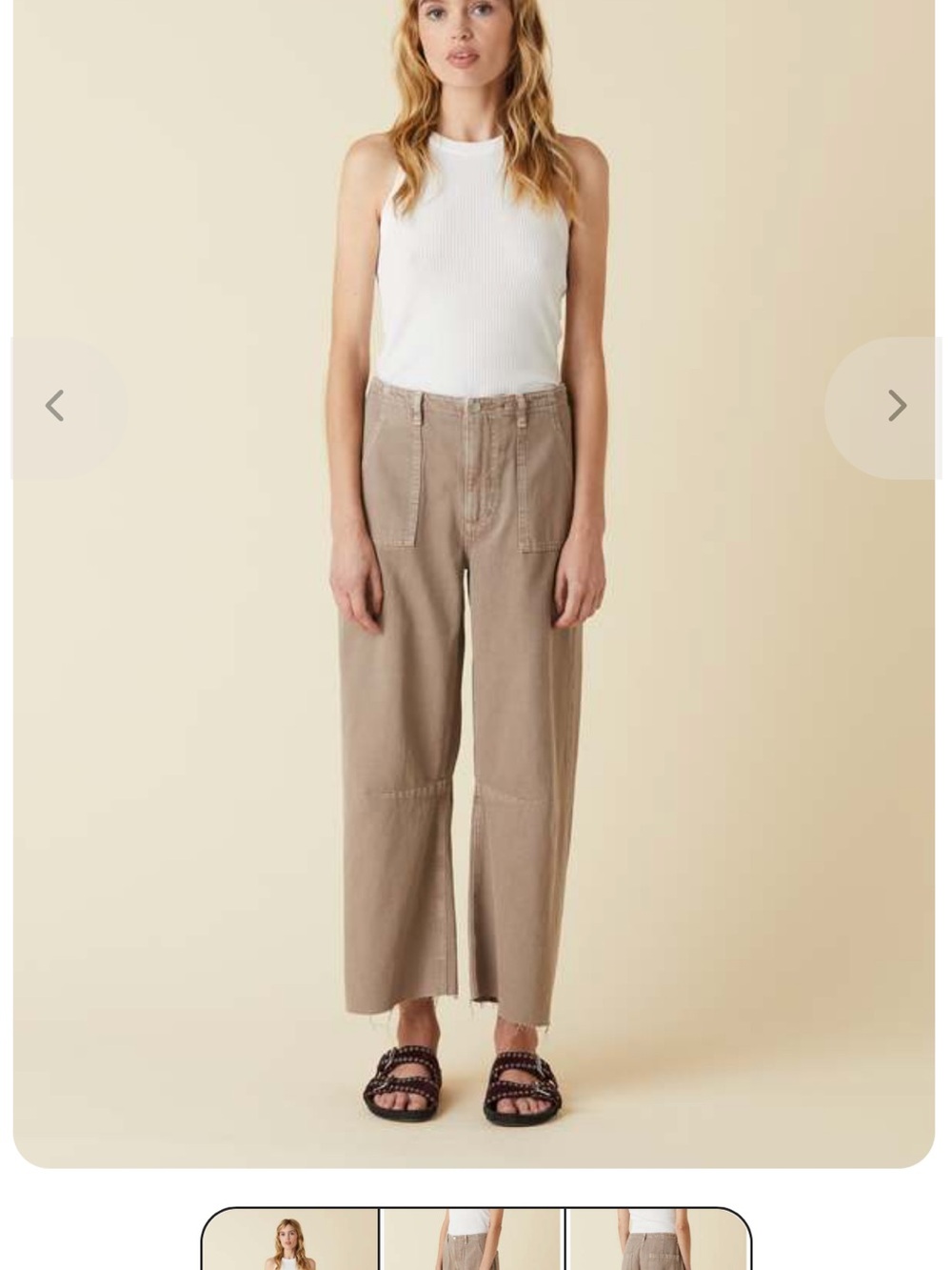 Le Jean Soft Barrel Utility Jean